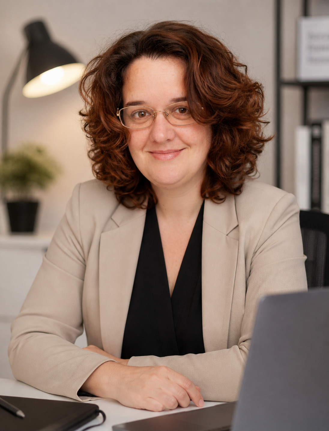 retrato profesional de Caro Roca, fundadora de NextIAgency