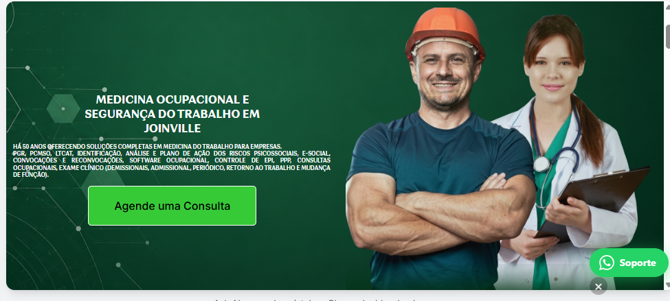 Página de GV Clínicas