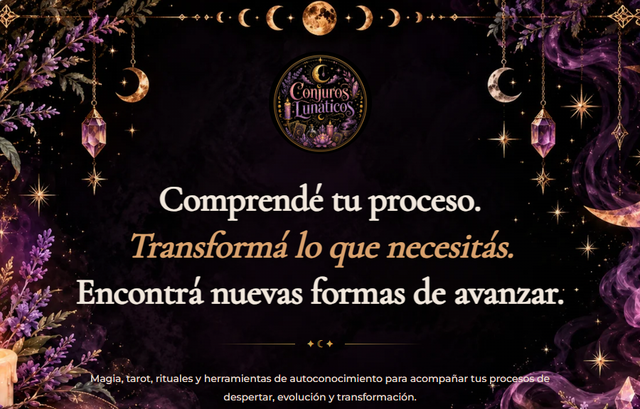 Sitio web de Conjuros Lunáticos